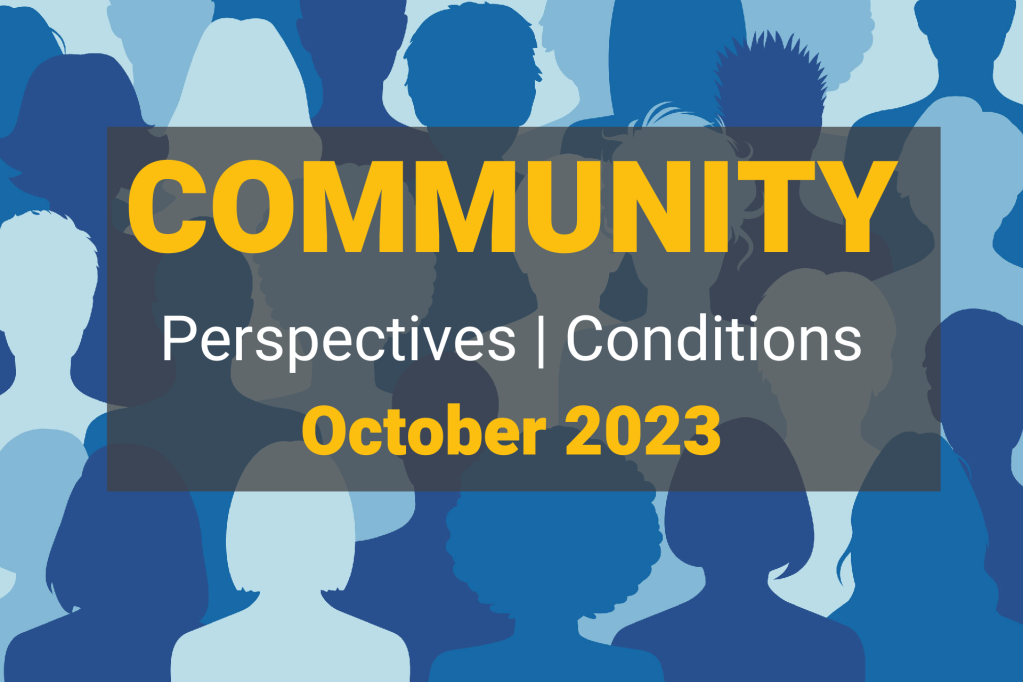 Community Perspectives and Conditions October 2023