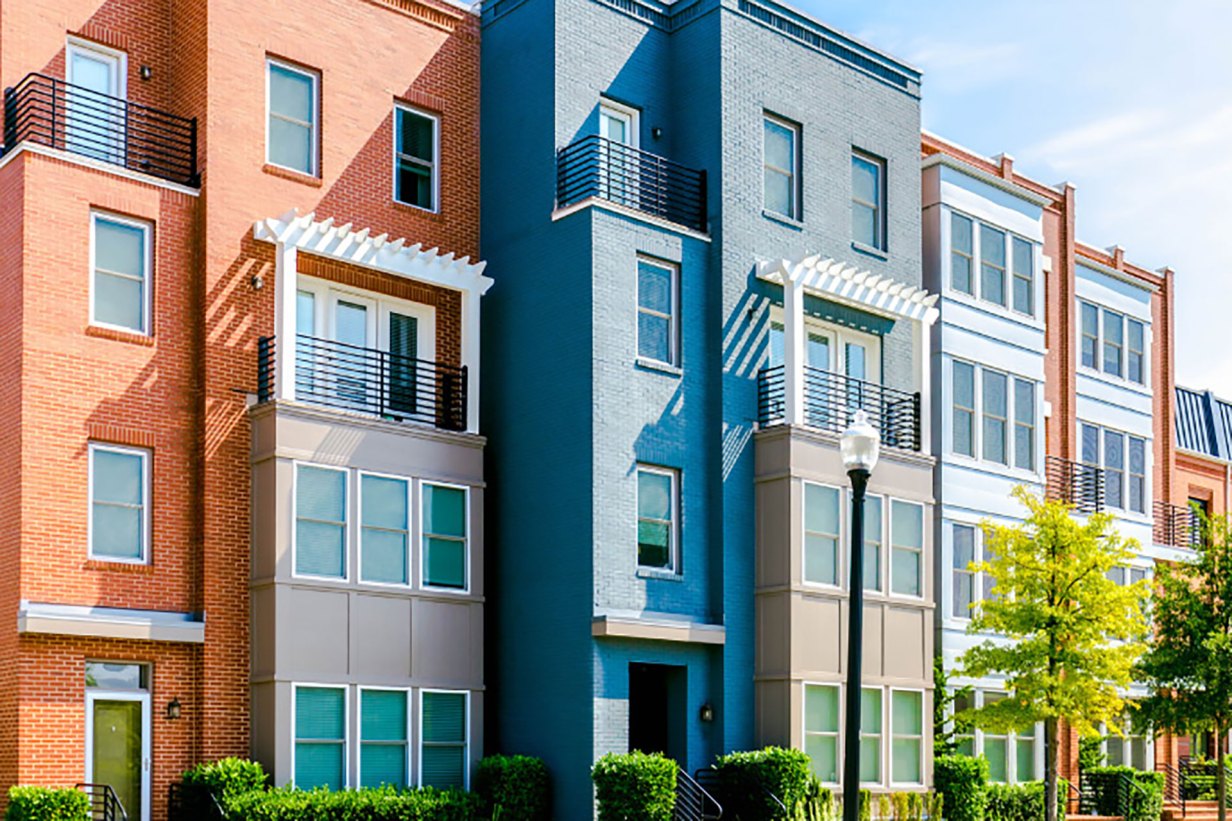 Multi-family housing units.