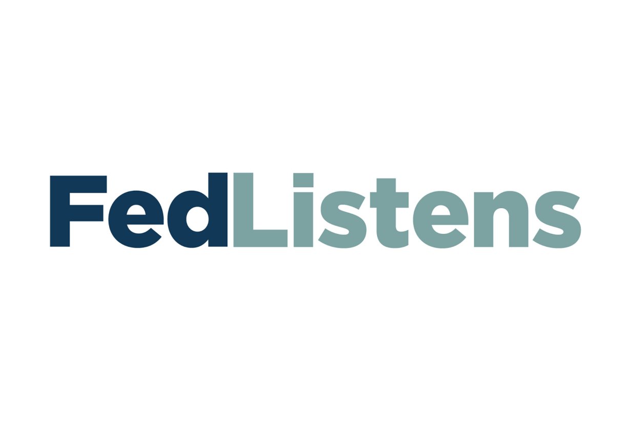 Fed Listens logo