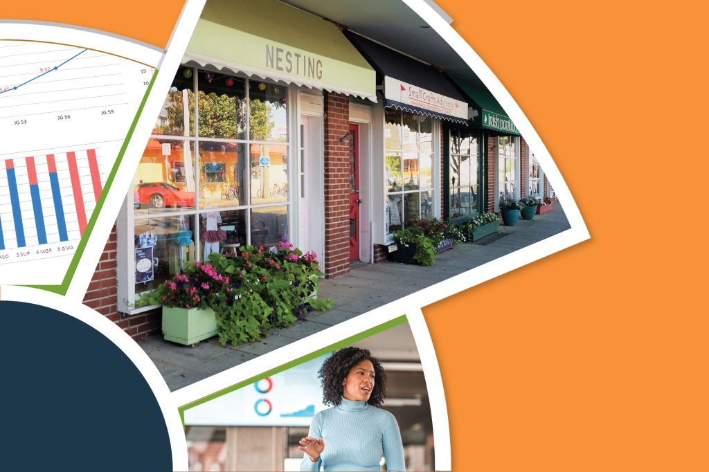 Small business store fronts