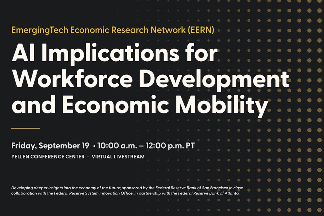 YouTube thumbnail for AI Implications event on September 19