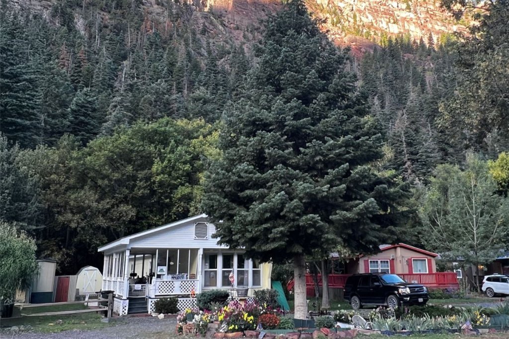 Swiss Village Mobile Home Park in Ouray, Colorado.