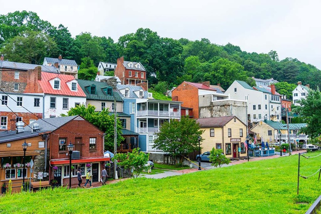 Downtown Harpers Ferry, West Virginia