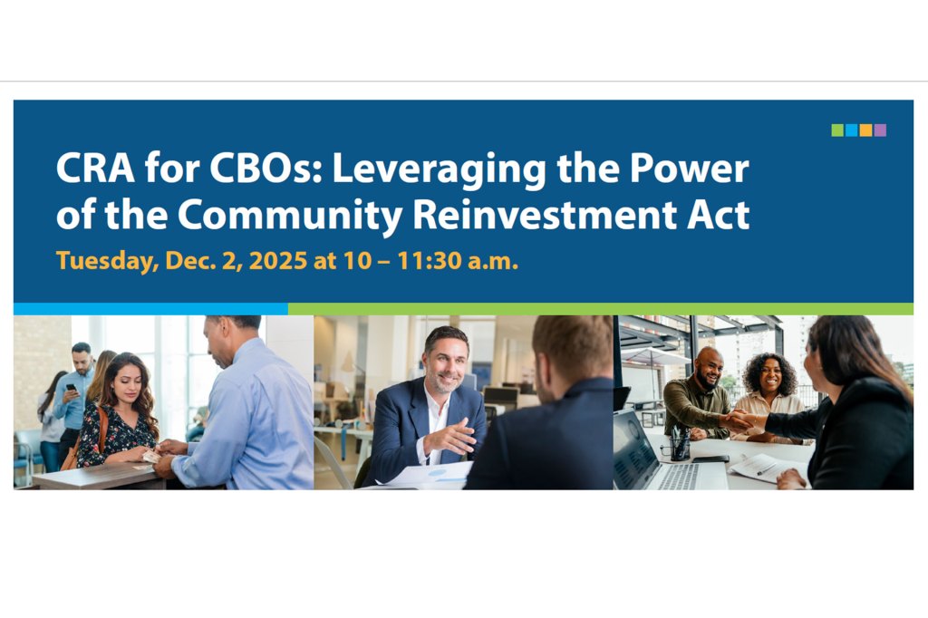 A variety of images showing people in financial instution settings applying for credit.