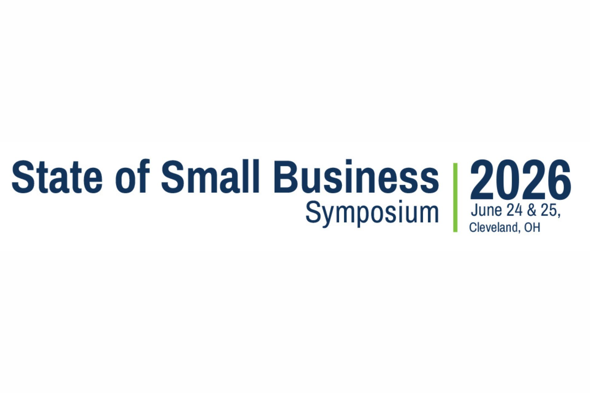 2026 State of Small Business Symposium logo
