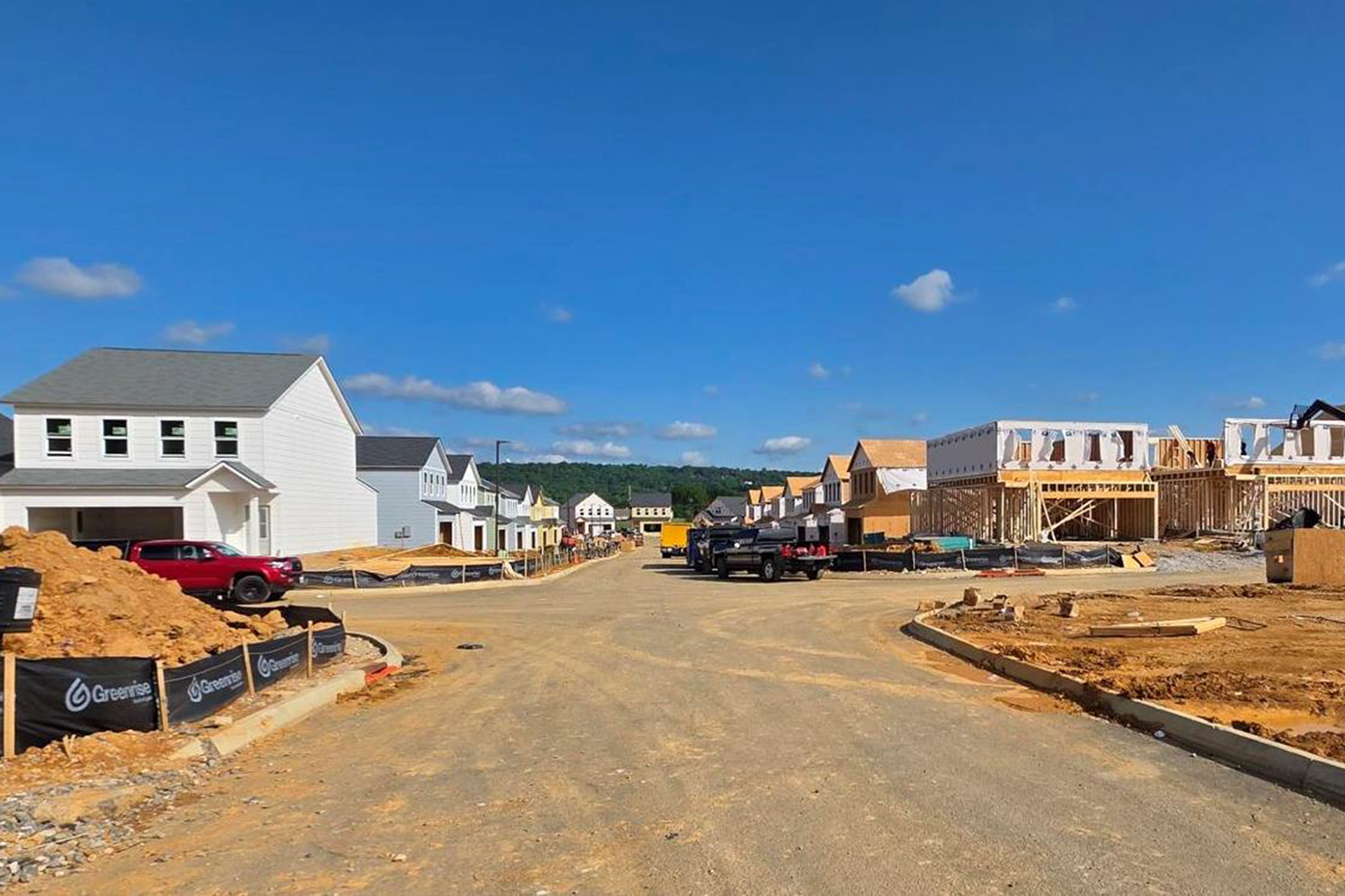 New home construction by Center Creek Capital Group