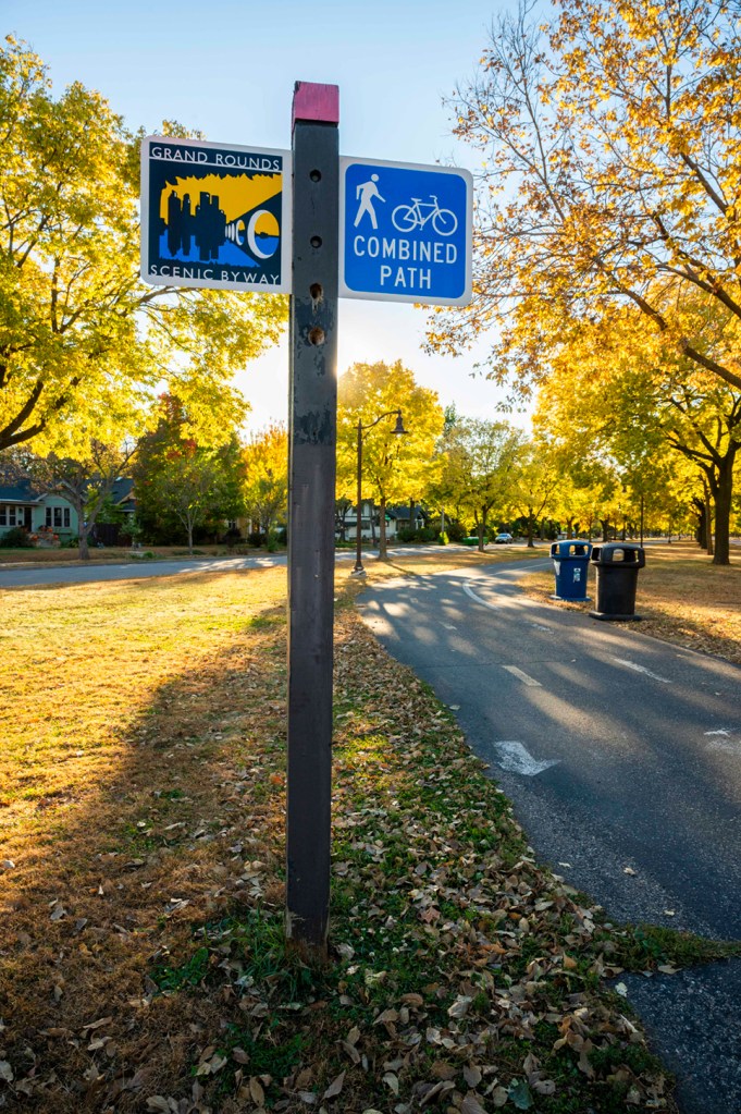 Path in a Grounded Solutions Neighborhood along the Grand Rounds Scenic Byway